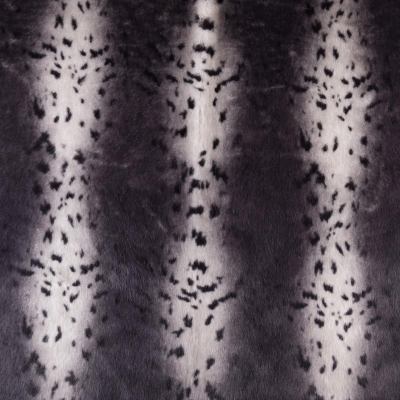 Мех средневорсовый принт (леопард серый с белым) VT-886-С3