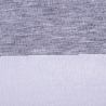Двунитка на меху пенье (серый меланж с белым мехом) VT-1136-C3