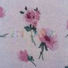 Шифон принт (цветы на бледно-розовом) VT-1401